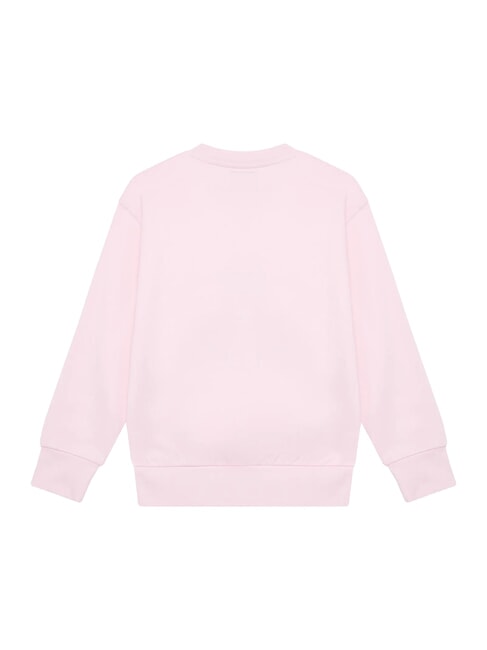 KIDS ACTIVE Sudadera de cuello redondo para ni&ntilde;a rosa algod&oacute;n de az&uacute;car - Sudadera Beb&eacute;