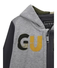 GUESS KIDS MINI ME Conjunto de ch&aacute;ndal beb&eacute; con sudadera y pantal&oacute;n combinaci&oacute;n de tonos grises - Ch&aacute;ndales para ni&ntilde;os - 3