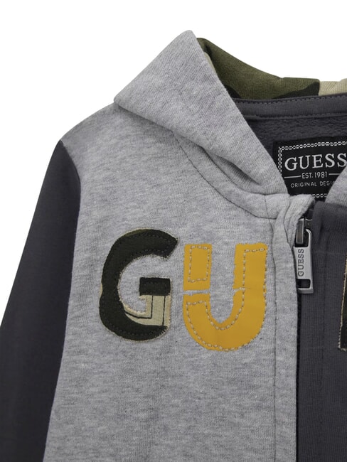 KIDS MINI ME Conjunto de ch&aacute;ndal beb&eacute; con sudadera y pantal&oacute;n combinaci&oacute;n de tonos grises - Ch&aacute;ndales para ni&ntilde;os