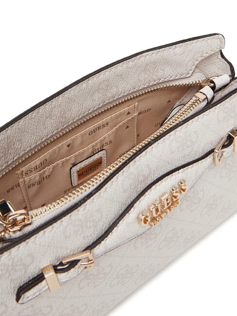 KATYA Mini bolso de hombro logotipo blanco - Bolsos Mujer