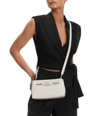 GUESS KATYA Mini bolso de hombro logotipo blanco - Bolsos Mujer - 6
