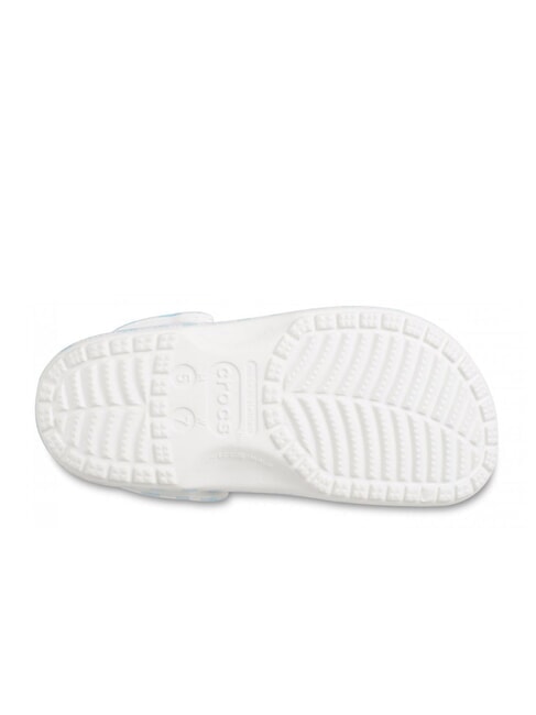 CLASSIC GINGHAM Zapatillas de estar por casa con estampado de sabot para mujer blanco/azul - Zapatos Mujer