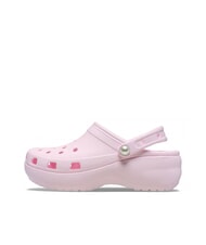 CROCS CLASSIC PLATFORM Zuecos de mujer leche rosada - Zapatos Mujer - 4