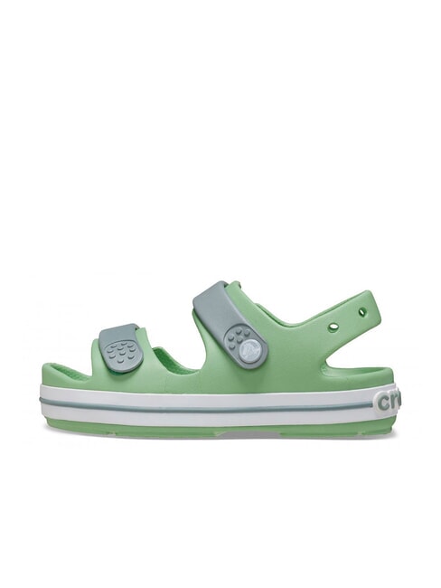 CROCBAND CRUISER KIDS Sandalia zapatilla para ni&ntilde;os verde claro/verde polvoriento - Zapatos de beb&eacute;