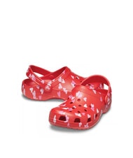 CROCS CLASSIC VDAY Zuecos de mujer rojo cereza - Zapatos unisex - 6