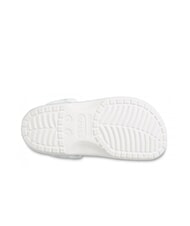 CROCS CLASSIC GINGHAM Zapatillas de estar por casa con estampado de sabot para mujer blanco/azul - Zapatos Mujer - 6