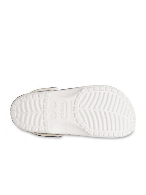 GEO CAMO Zapatillas unisex tipo sabot con estampado blanco / multicolor - Zapatos unisex