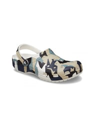 CROCS GEO CAMO Zapatillas unisex tipo sabot con estampado blanco / multicolor - Zapatos unisex - 2