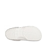 CROCS CLASSIC WARPED Zapatillas unisex tipo sabot con estampado blanco negro - Zapatos unisex - 7