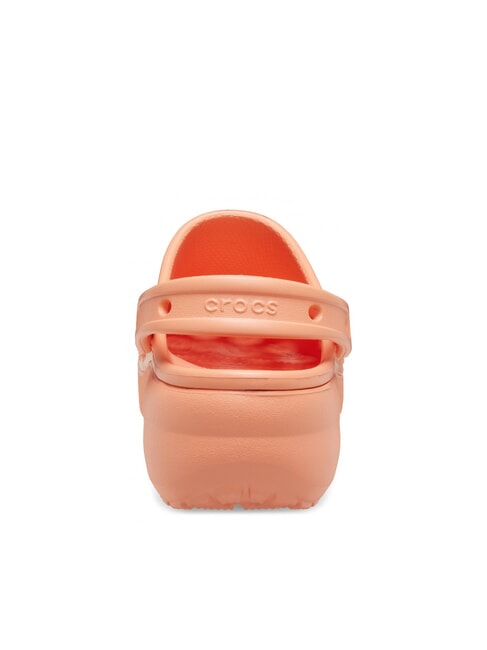 CLASSIC PLATFORM CLOG W Sandalia zueco papaya - Zapatos Mujer
