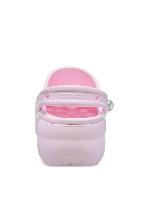 CLASSIC PLATFORM Zuecos de mujer leche rosada - Zapatos Mujer