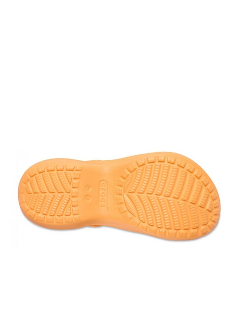 CLASSIC BAE Zapatillas de sabot gruesas paleta de naranja - Zapatos Mujer