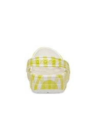 CROCS CLASSIC GINGHAM Zapatillas de estar por casa con estampado de sabot para mujer lirio de d&iacute;a - Zapatos Mujer - 5