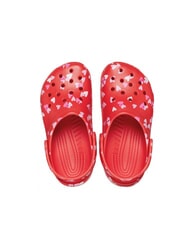 CROCS CLASSIC VDAY KIDS Zapatillas tipo zueco para ni&ntilde;a rojo cereza - Zapatos de beb&eacute; - 3