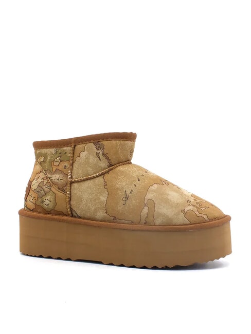 GEO CLASSIC Botines acolchados NATURAL - Zapatos Mujer