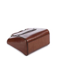 THE BRIDGE LUCREZIA Bolso de piel con bandolera BROWN - Bolsos Mujer - 4