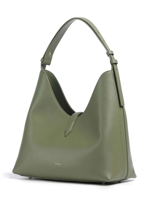 GOCCIA Bolso bandolera de piel palta - Bolsos Mujer