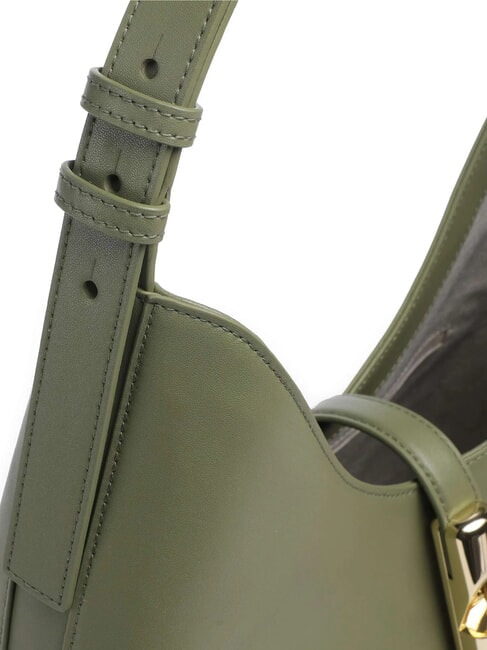 GOCCIA Bolso bandolera de piel palta - Bolsos Mujer