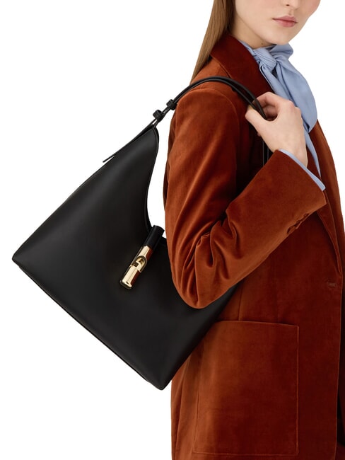 GOCCIA Bolso bandolera de piel palta - Bolsos Mujer