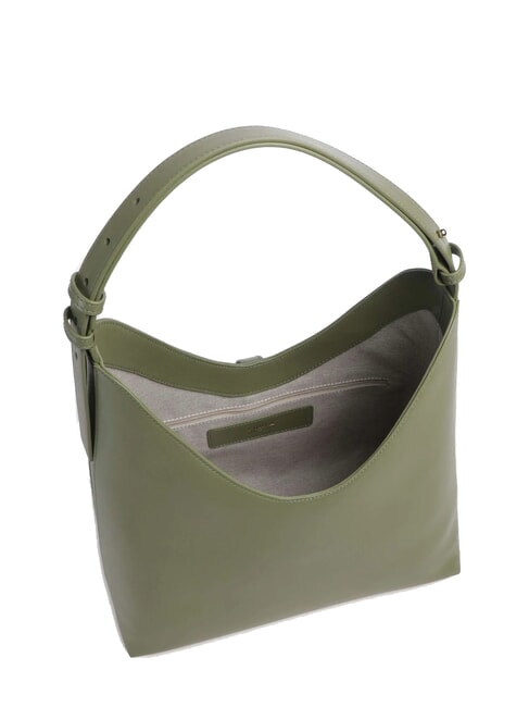 GOCCIA Bolso bandolera de piel palta - Bolsos Mujer