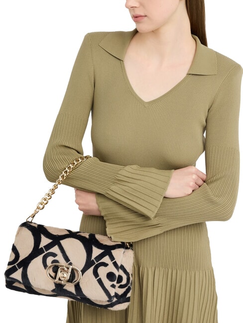 LAPUFFY Bolso de hombro neutro/negro - Bolsos Mujer