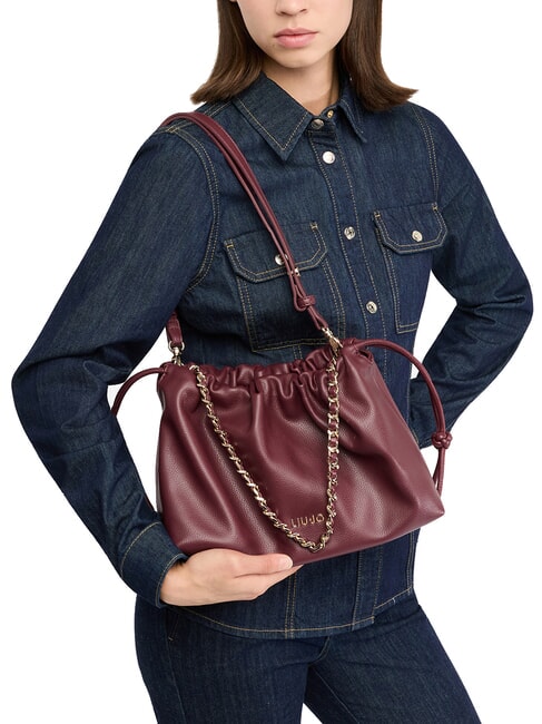 STILLY Bolso de hombro vino tinto - Bolsos Mujer