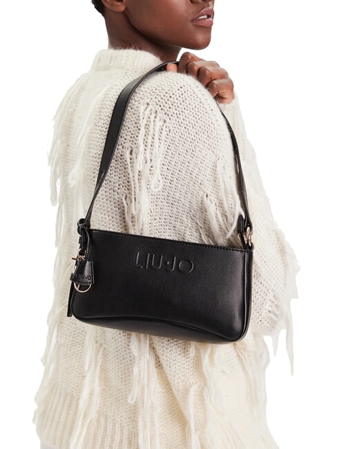 MEDIANA Bolso de hombro NEGRO - Bolsos Mujer