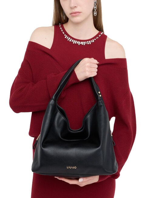 KALISKA Bolso de hombro, con correa para el hombro NEGRO - Bolsos Mujer