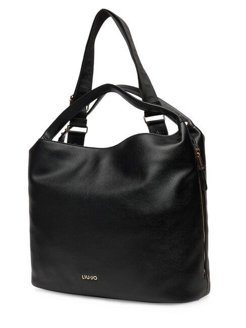 KALISKA Bolso de hombro tipo hobo, con correa para el hombro NEGRO - Bolsos Mujer