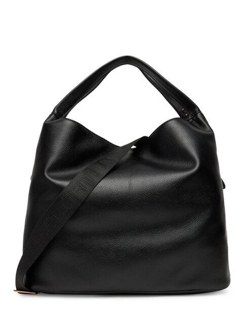 KALISKA Bolso de hombro tipo hobo, con correa para el hombro NEGRO - Bolsos Mujer