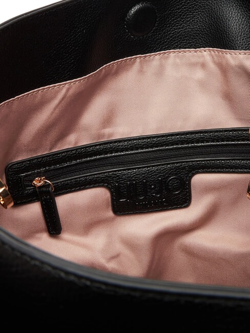 KALISKA Bolso de hombro tipo hobo, con correa para el hombro NEGRO - Bolsos Mujer