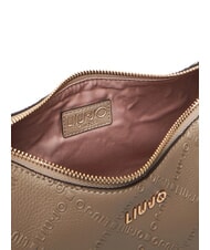 LIUJO EVRIM Bolso de hombro gris topo del desierto - Bolsos Mujer - 4