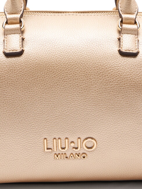 EVRIM Bolso de ba&uacute;l con tachuelas Luz de oro - Bolsos Mujer