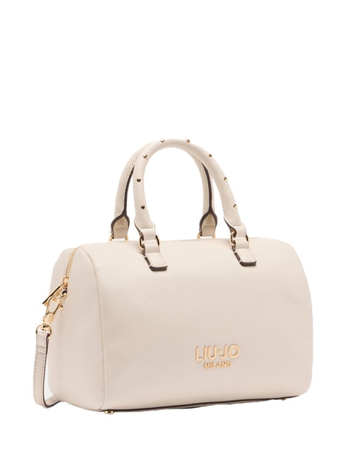 EVRIM Bolso de ba&uacute;l con tachuelas m&aacute;rmol - Bolsos Mujer