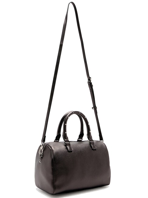 EVRIM Bolso de ba&uacute;l con tachuelas antracita se reuni&oacute;. - Bolsos Mujer