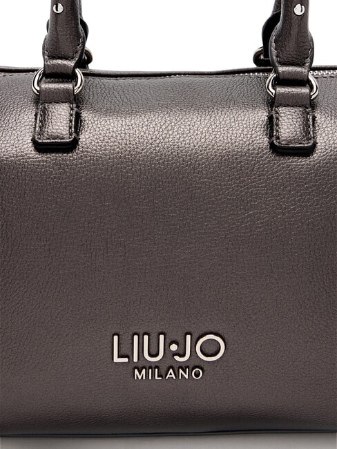 EVRIM Bolso de ba&uacute;l con tachuelas antracita se reuni&oacute;. - Bolsos Mujer