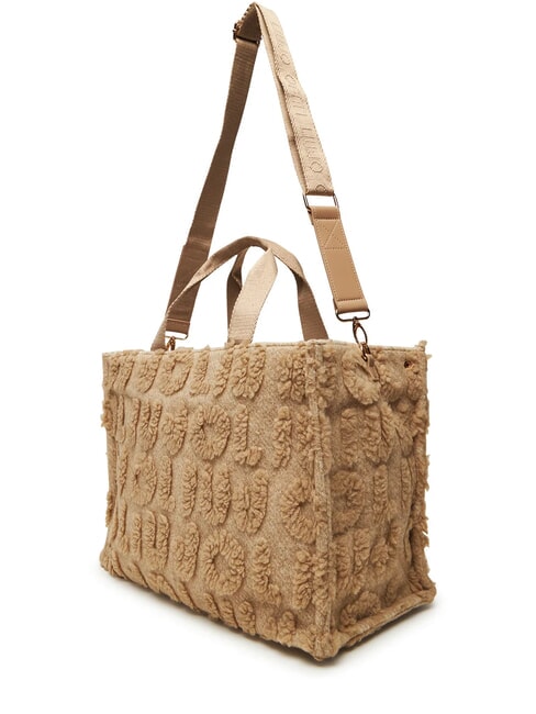 WOOL Bolso de mano, con bandolera leche de avena - Bolsos Mujer