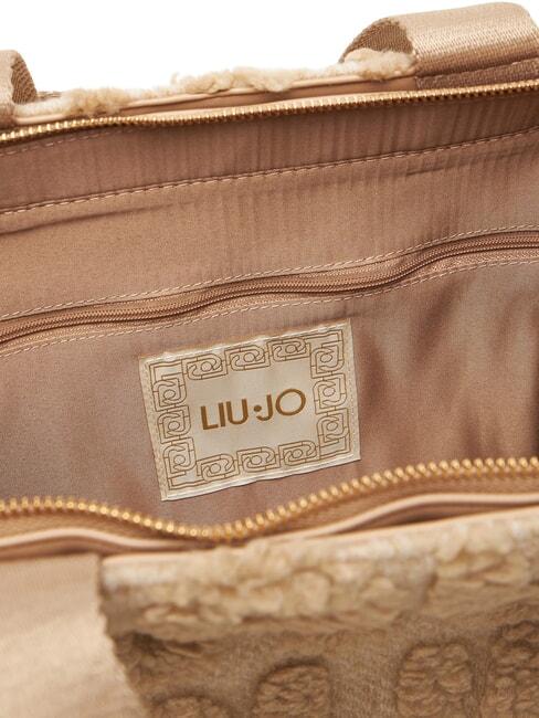 WOOL Bolso de mano, con bandolera leche de avena - Bolsos Mujer