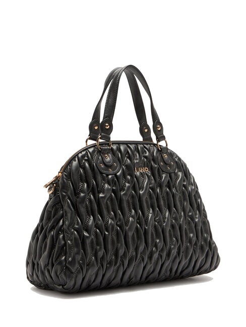 AJDE Bolso de mano, con bandolera NEGRO - Bolsos Mujer