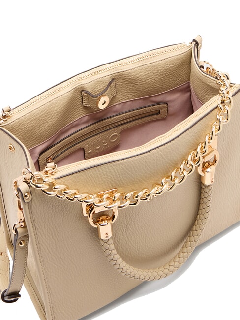 MANHATTAN Bolso mediano arena - Bolsos Mujer