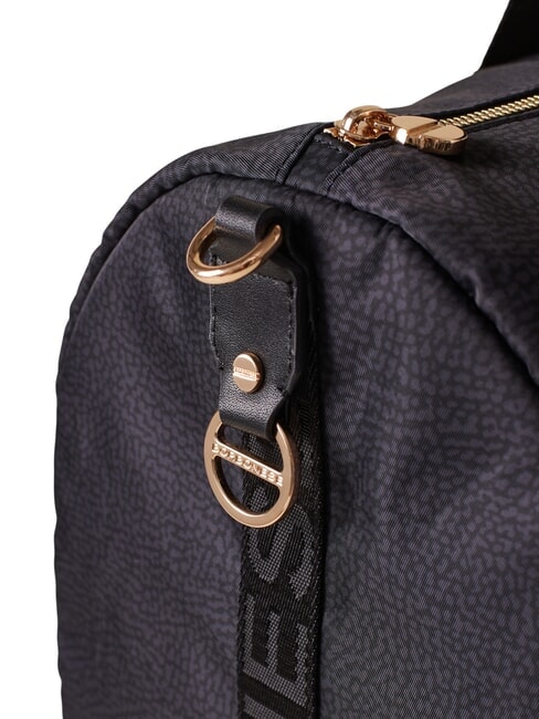 ECO LINE  Bolso mediano con bandolera negro oscuro - Bolsas de viaje