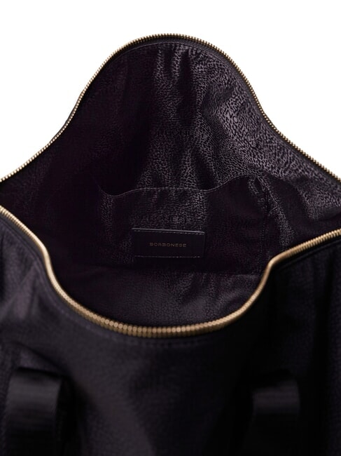 ECO LINE  Bolso mediano con bandolera negro oscuro - Bolsas de viaje