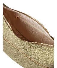 BORBONESE BORBONESO Bolso LUNA Hobo, Peque&ntilde;o aceituna - Bolsos Mujer - 5