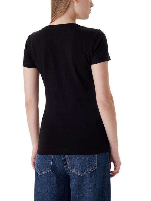 CAMELIA TRIANGLE Camiseta de manga corta con estampado y aplicaciones jetbla - camiseta