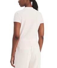GUESS MOCK NECK ALL OVER 4G Camiseta slim fit con pedrer&iacute;a rosa delicado - camiseta - 2