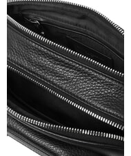 GIANNI CHIARINI CARRE Bolso bandolera de piel con correa para el hombro negro - Bolsos Mujer - 4