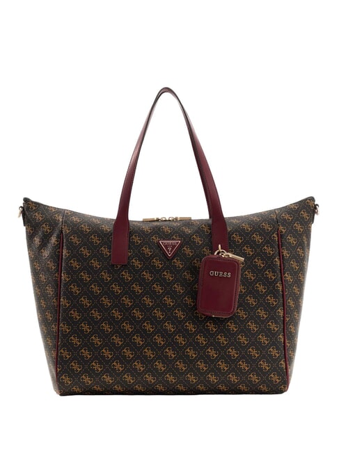 LATONA Bolso de fin de semana con bandolera marr&oacute;n - Bolsos Mujer