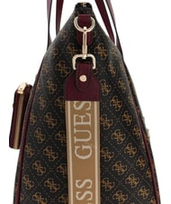 GUESS LATONA Bolso de fin de semana con bandolera marr&oacute;n - Bolsos Mujer - 3