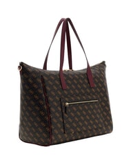 GUESS LATONA Bolso de fin de semana con bandolera marr&oacute;n - Bolsos Mujer - 4