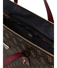 GUESS LATONA Bolso de fin de semana con bandolera marr&oacute;n - Bolsos Mujer - 5